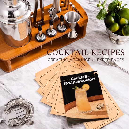 Miscelatore in plastica Bottiglia Shaker Tazza Miscelatore per bere Cocktail Shaker manuale Strumenti da bar Comodo set shaker per cocktail con bilancia